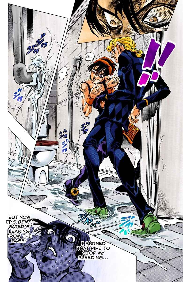 JoJo no Kimyou na Bouken: Part 5 - Ougon no Kaze Color-ban Chapter 88 - Page 18