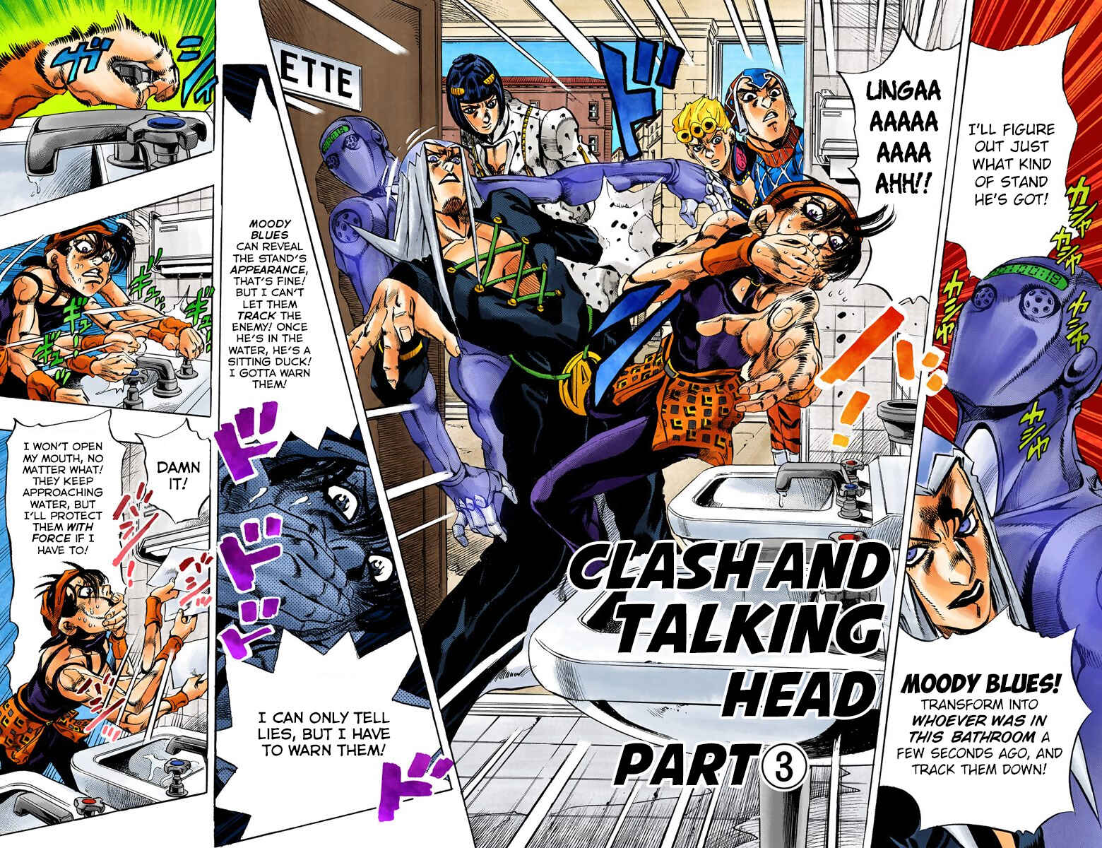 JoJo no Kimyou na Bouken: Part 5 - Ougon no Kaze Color-ban Chapter 88 - Page 4