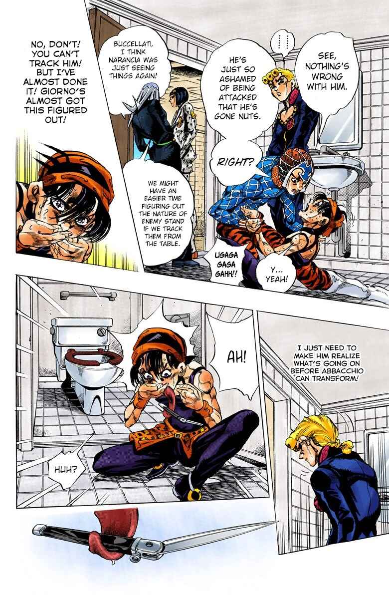 JoJo no Kimyou na Bouken: Part 5 - Ougon no Kaze Color-ban Chapter 88 - Page 9