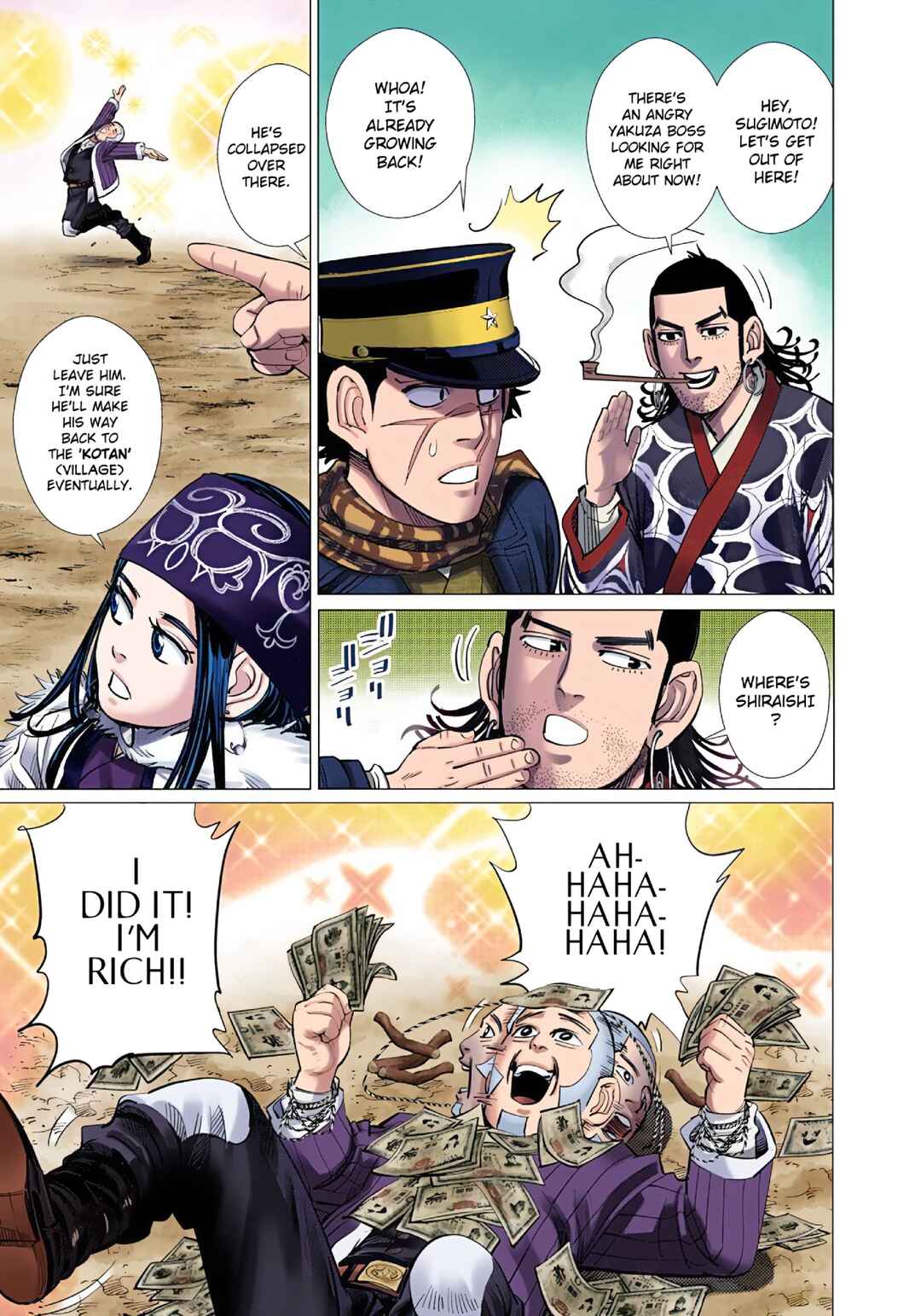 Golden Kamuy (Official Colored) Chapter 62 - Page 16