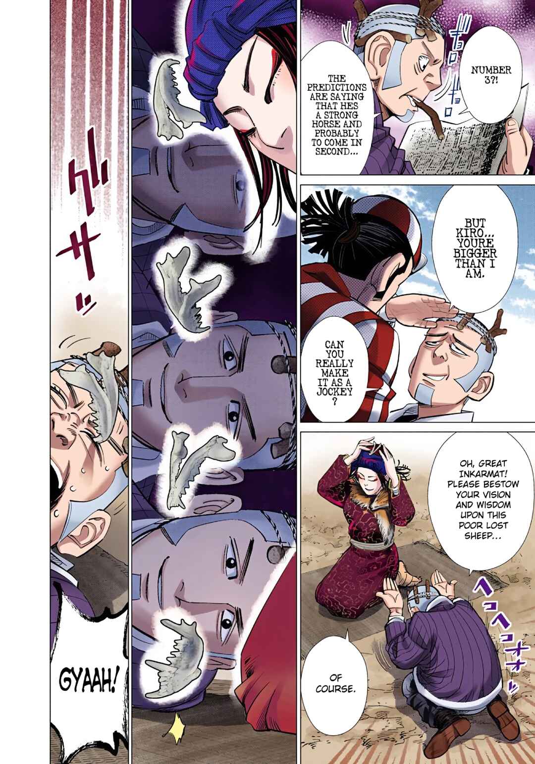 Golden Kamuy (Official Colored) Chapter 62 - Page 2