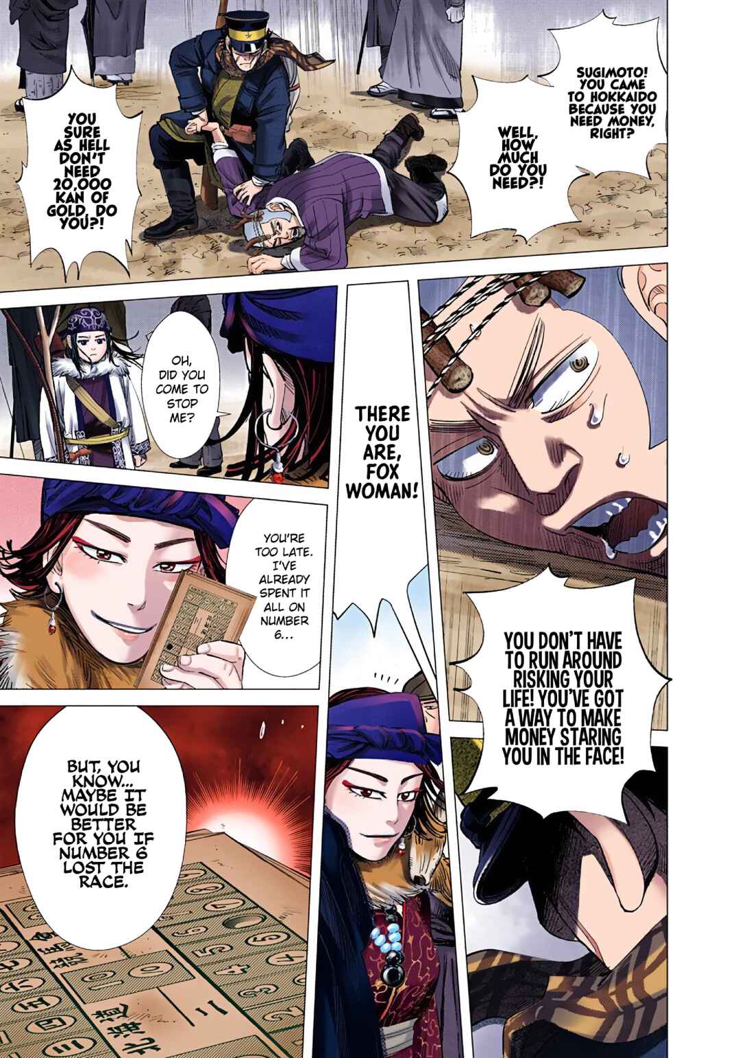 Golden Kamuy (Official Colored) Chapter 62 - Page 5