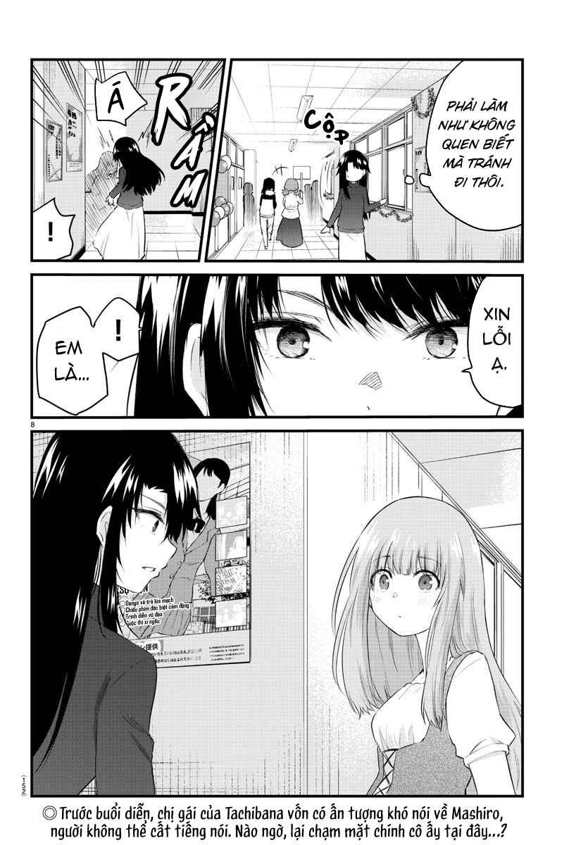 Koe ga dasenai Shoujo wa "Kanojo ga Yasashisugiru" to Omotte iru Chapter 60 - Page 8