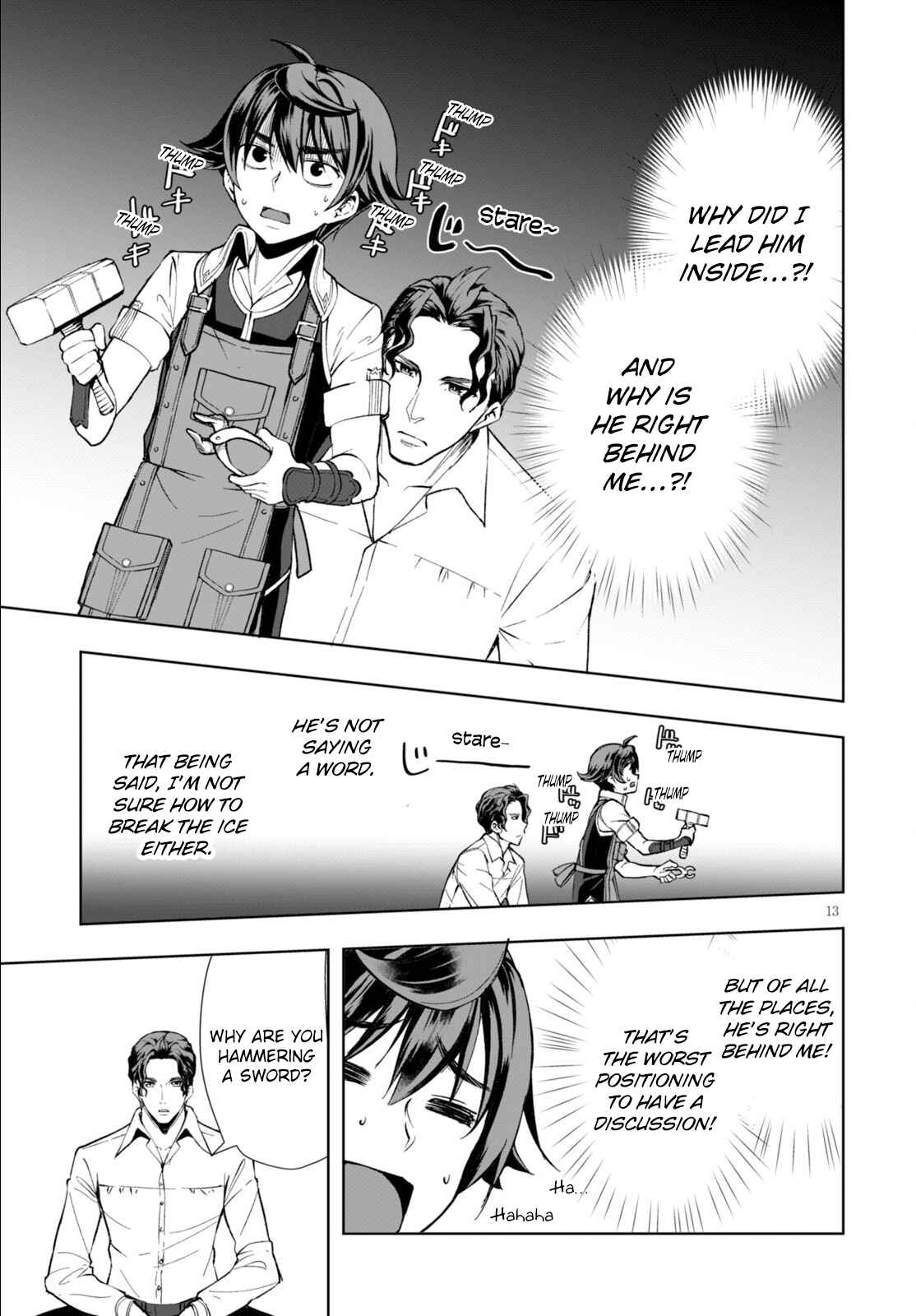 Botsuraku Yotei Nanode, Kajishokunin o Mezasu Chapter 3 - Page 13