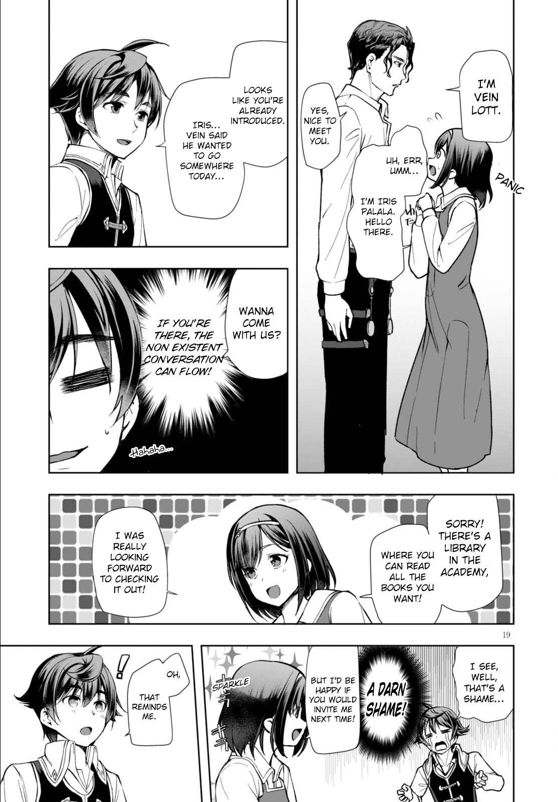 Botsuraku Yotei Nanode, Kajishokunin o Mezasu Chapter 3 - Page 19