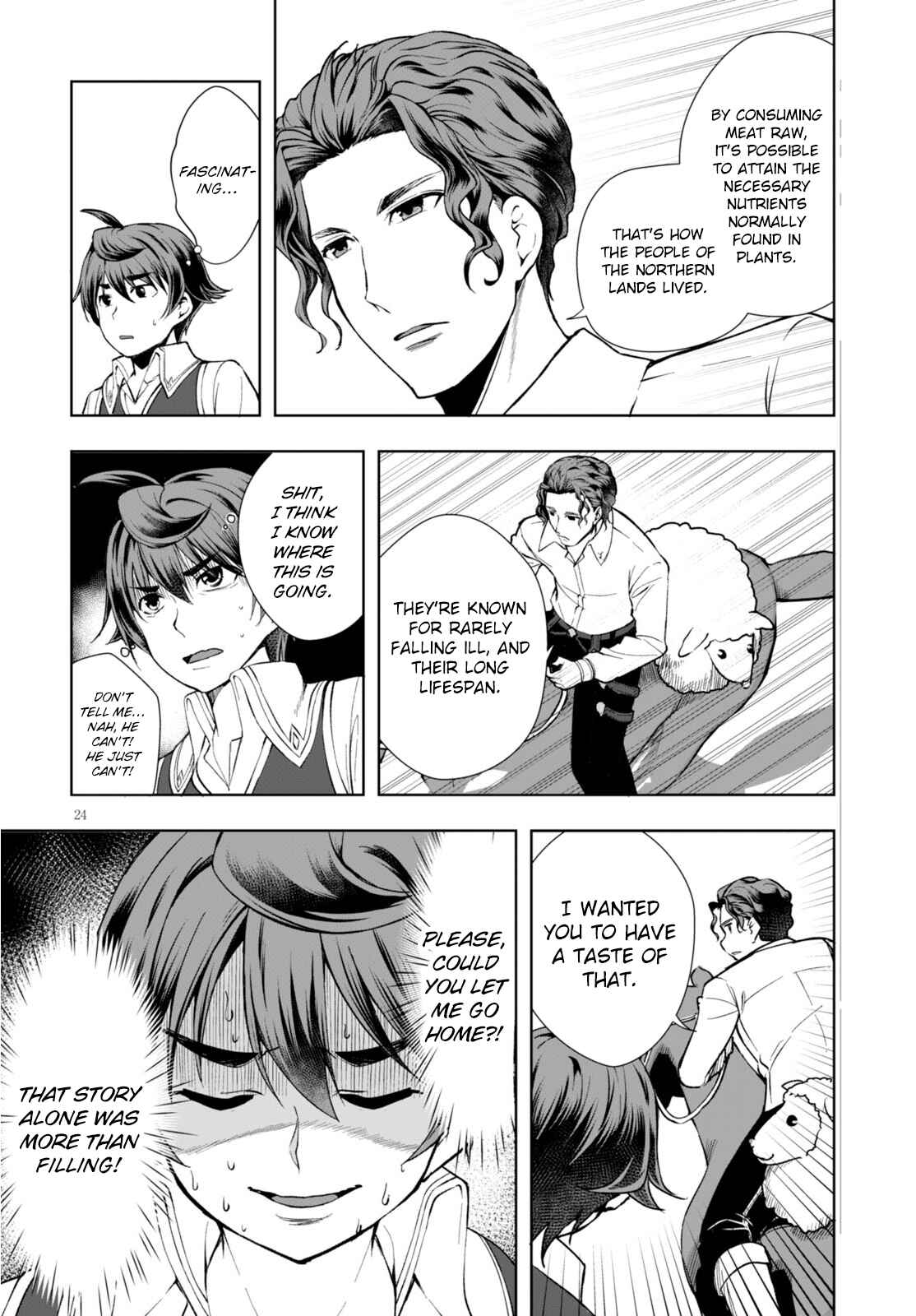 Botsuraku Yotei Nanode, Kajishokunin o Mezasu Chapter 3 - Page 24