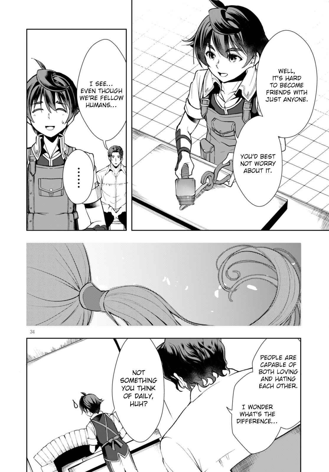 Botsuraku Yotei Nanode, Kajishokunin o Mezasu Chapter 3 - Page 33