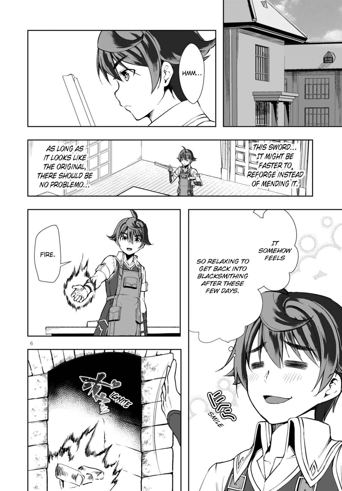 Botsuraku Yotei Nanode, Kajishokunin o Mezasu Chapter 3 - Page 6