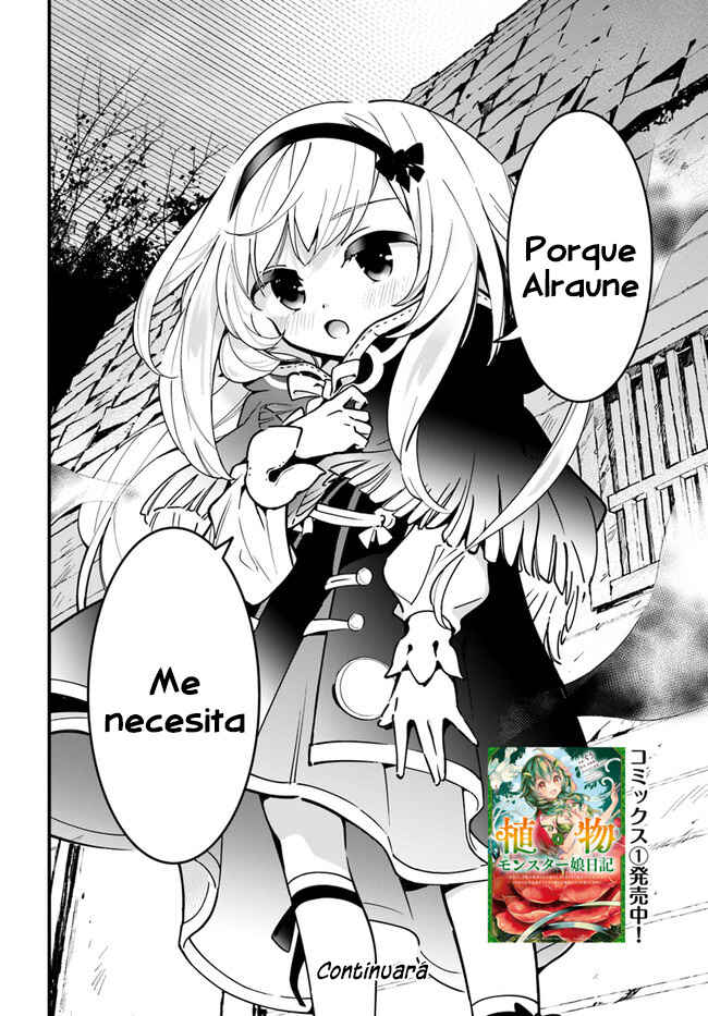 Shokubutsu Monster Musume Nikki: Seijo datta Watashi ga Uragirareta Hate ni Alraune ni Tensei Shite Shimatta node, kore kara wa Kougousei o Shinagara Shizuka ni Shokubutsu Life o Sugoshimasu Chapter 6 - Page 32