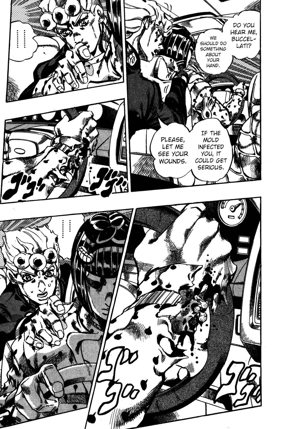 JoJo no Kimyou na Bouken: Part 5 - Ougon no Kaze Chapter 118 - Page 11
