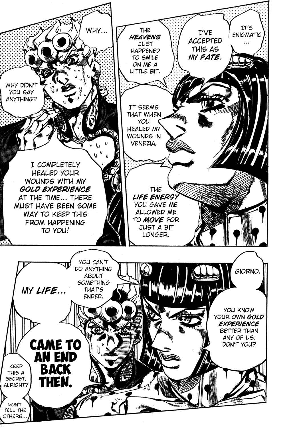 JoJo no Kimyou na Bouken: Part 5 - Ougon no Kaze Chapter 118 - Page 15