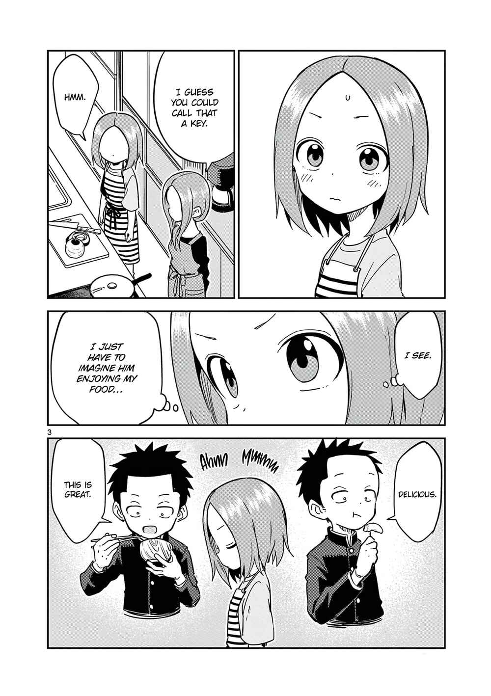 Karakai Jouzu no (Moto) Takagi-san Chapter 209.5 - Page 3