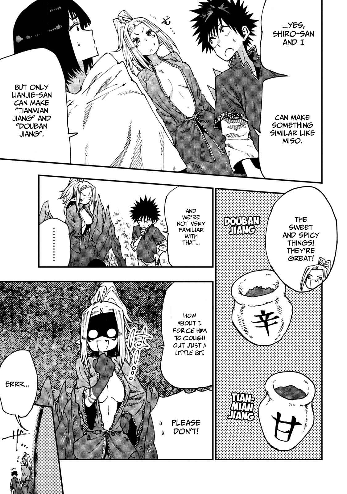 Mazumeshi Elf to Yuuboku gurashi Chapter 54 - Page 13