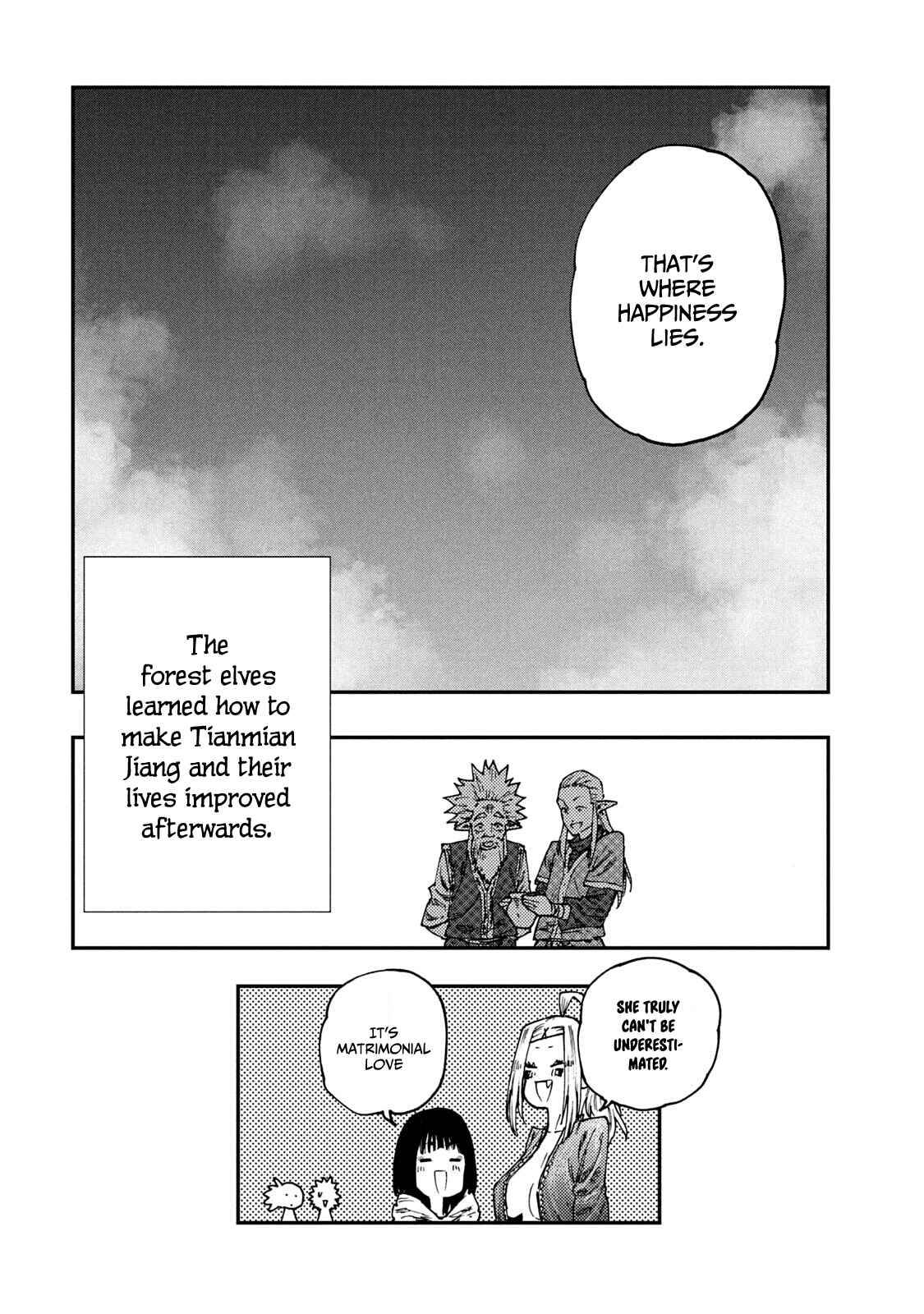 Mazumeshi Elf to Yuuboku gurashi Chapter 54 - Page 24