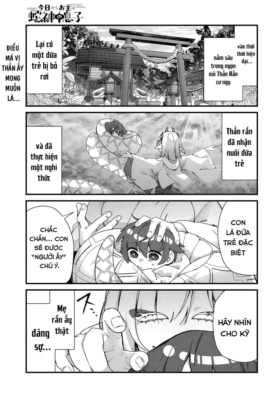 Kyou kara Onushi wa Warawa no Musuko Chapter 10 - Page 1