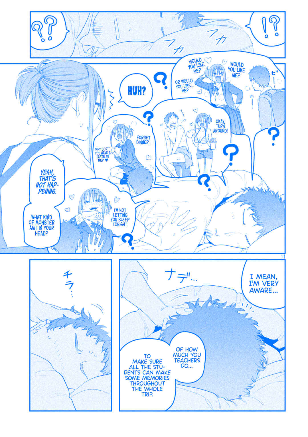 Getsuyoubi no Tawawa (Blue) (Fan Colored) Chapter 102 - Page 12