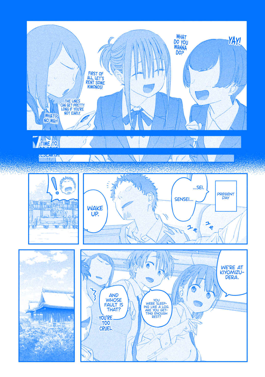 Getsuyoubi no Tawawa (Blue) (Fan Colored) Chapter 102 - Page 4
