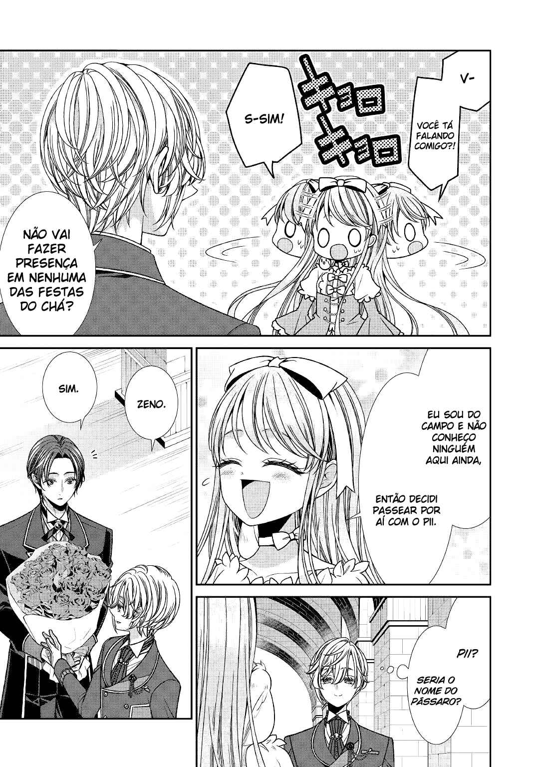 Jishou Akuyaku Reijou na Kon'yakusha no Kansatsu Kiroku. Chapter 22 - Page 9