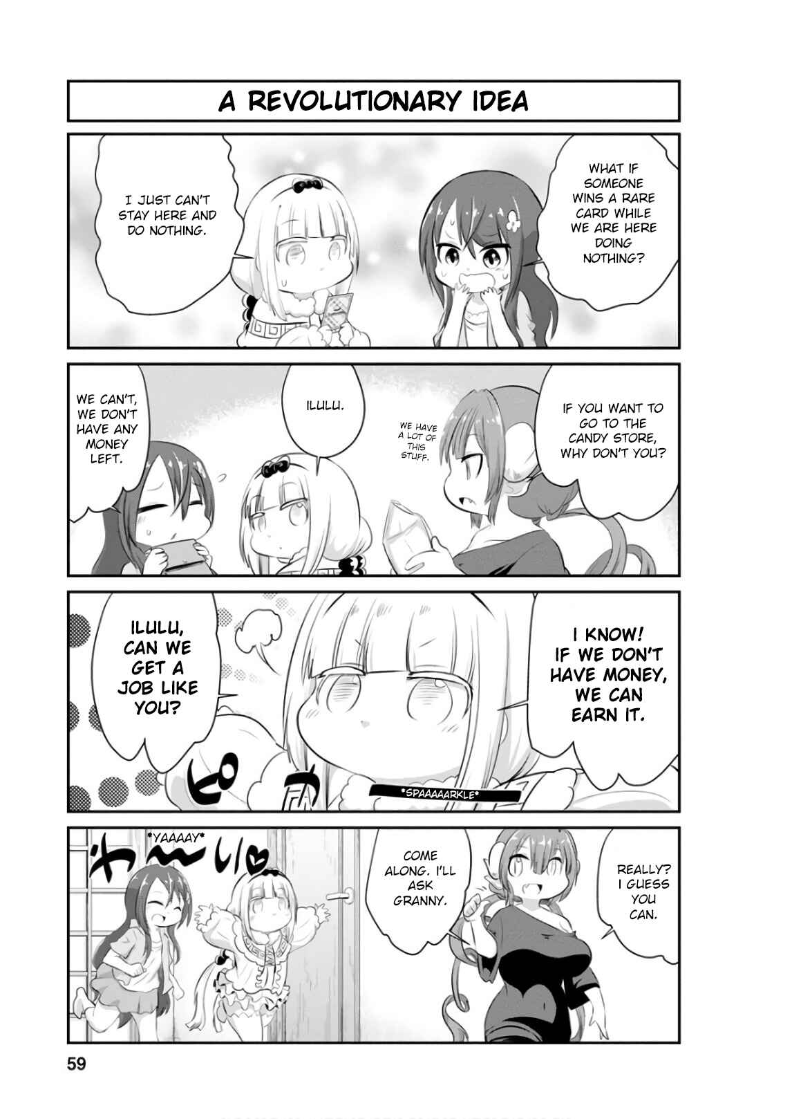 Kobayashi-san Chi no Maid Dragon - Kanna no Nichijou Chapter 55 - Page 3