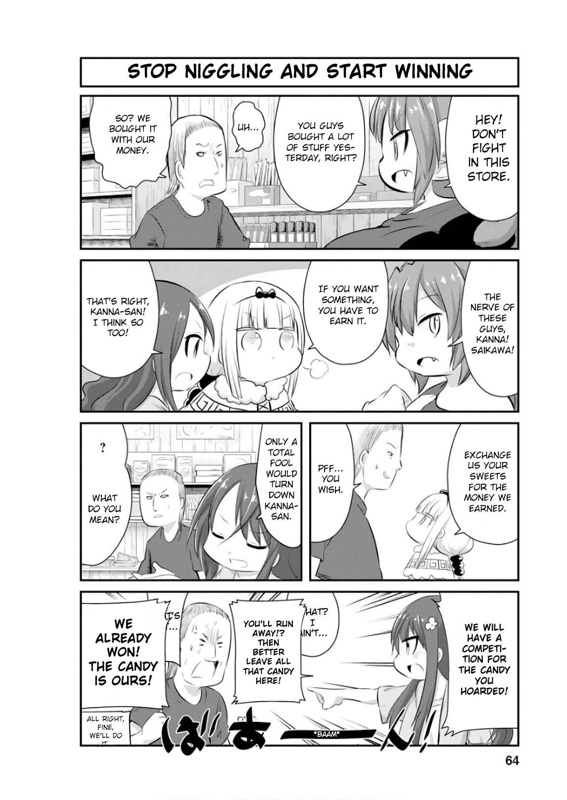 Kobayashi-san Chi no Maid Dragon - Kanna no Nichijou Chapter 55 - Page 8