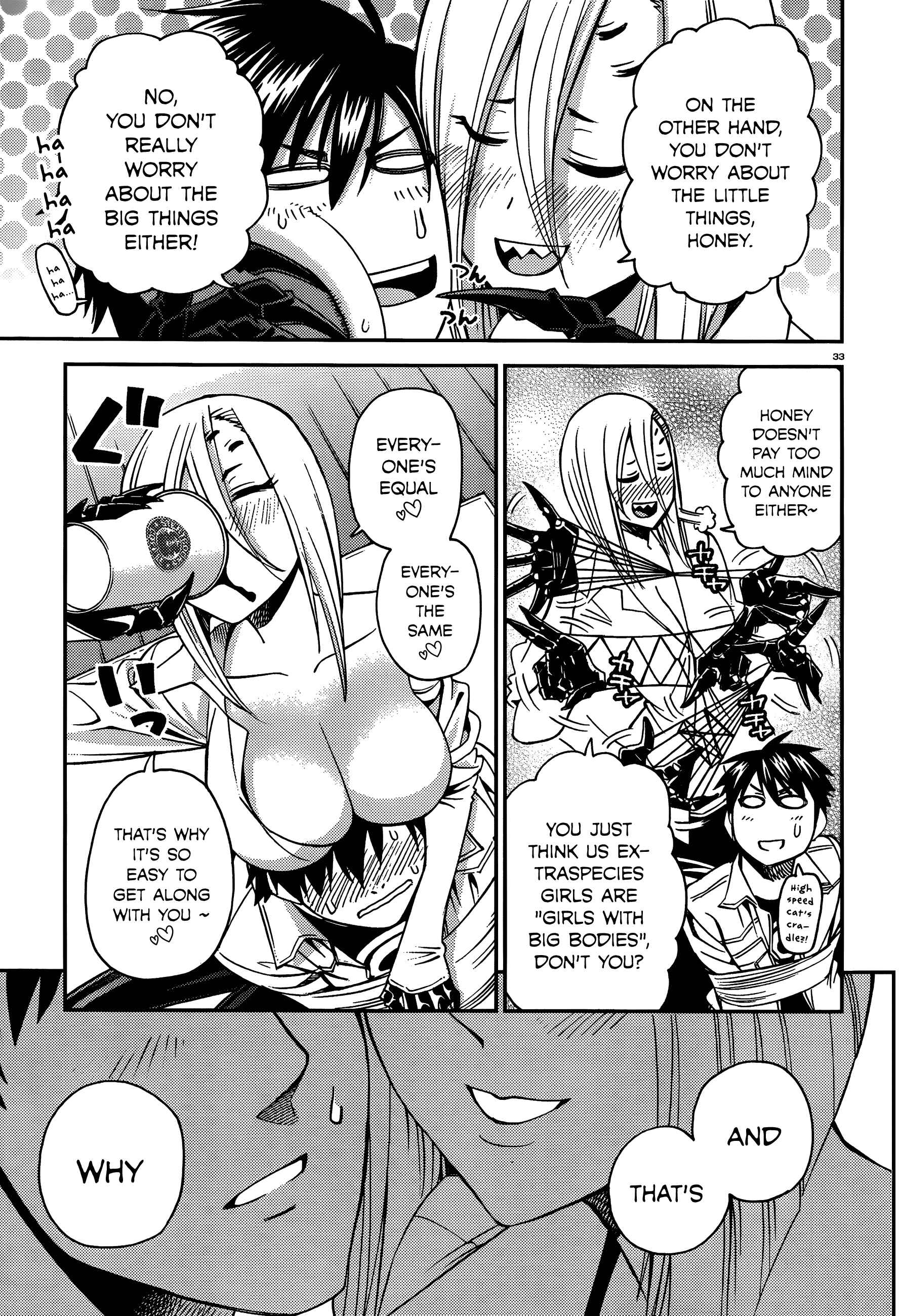 Monster Musume no Iru Nichijou Chapter 26 - Page 33
