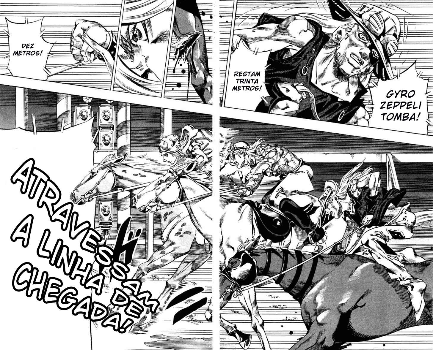 JoJo no Kimyou na Bouken: Part 7 - Steel Ball Run Chapter 32 - Page 34