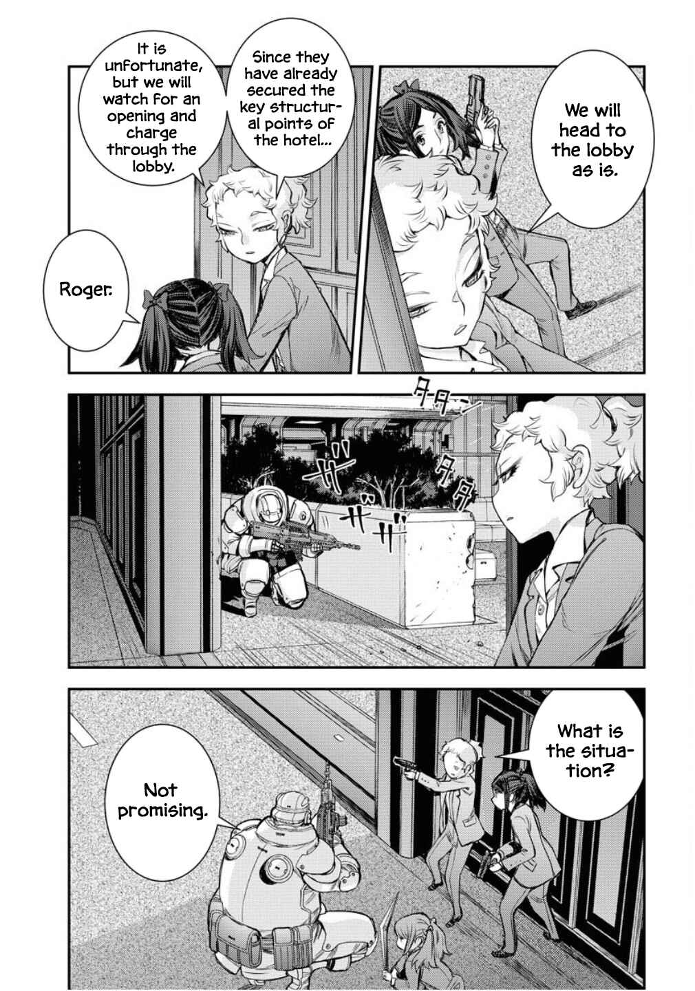 Aoki Hagane no Arpeggio Chapter 172 - Page 10