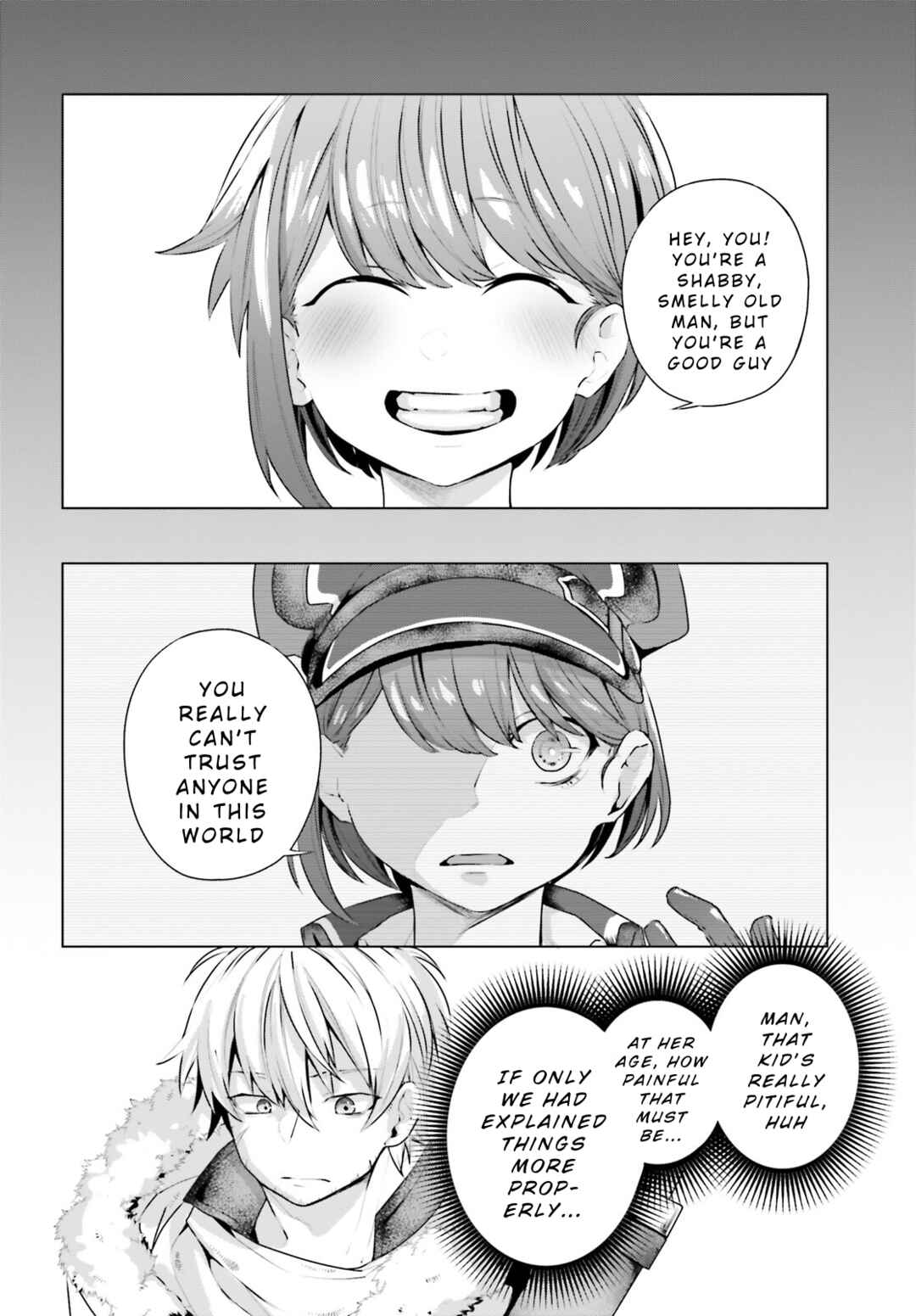 All Rounders!! Tensei Shitara Youjo deshita. Ie ni Idzurai node Ossan to Bouken ni Demasu Chapter 8 - Page 12