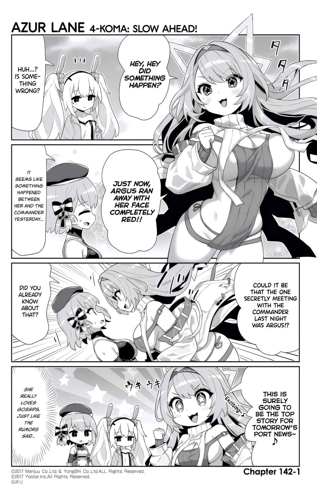 Azur Lane: Bisoku Zensin! Chapter 142 - Page 1