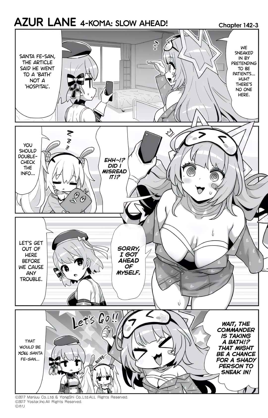 Azur Lane: Bisoku Zensin! Chapter 142 - Page 3