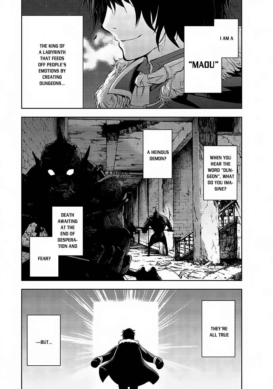 Maou-sama no Machizukuri! ~Saikyou no Dungeon wa Kindai Toshi~ Chapter 1 - Page 2