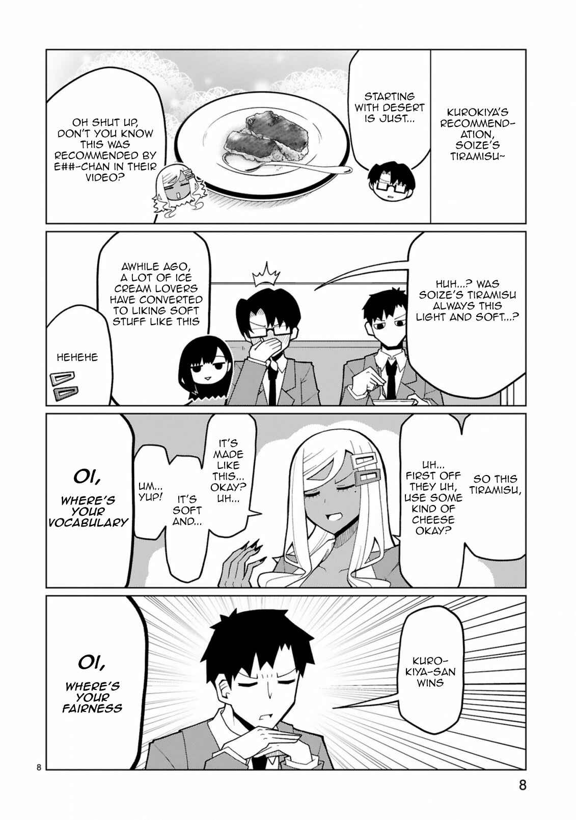 Tedama ni Toritai Kurokiya-san Chapter 29 - Page 8