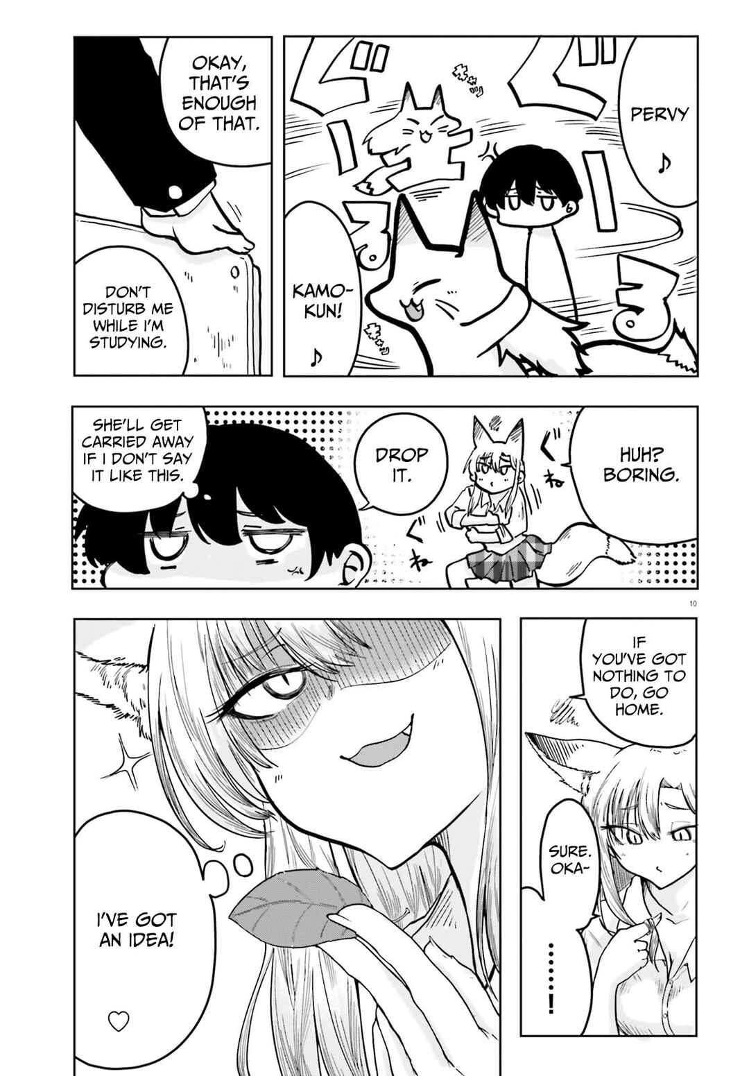 Okitsune Gal Katabami-san Chapter 1 - Page 10