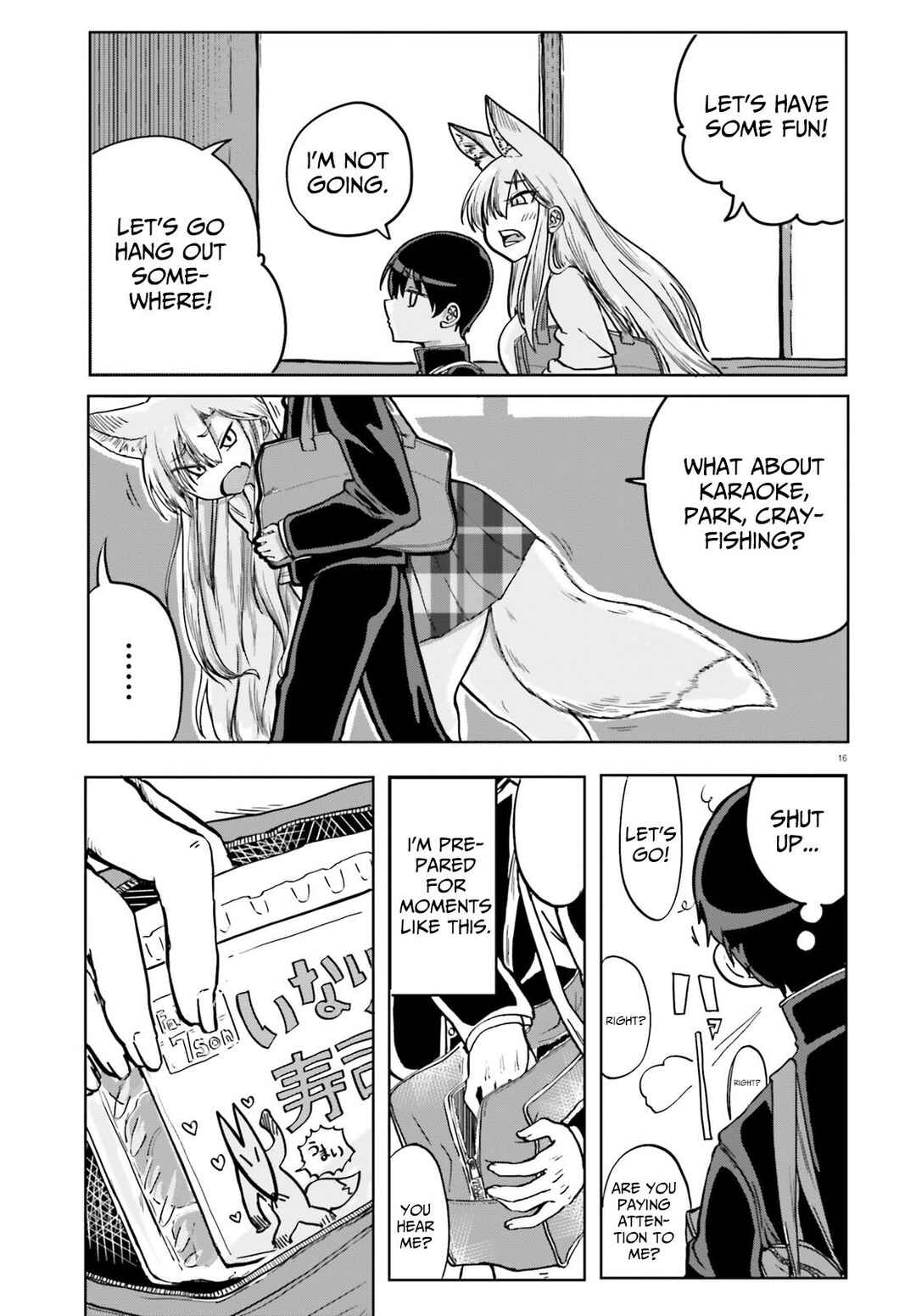Okitsune Gal Katabami-san Chapter 1 - Page 15