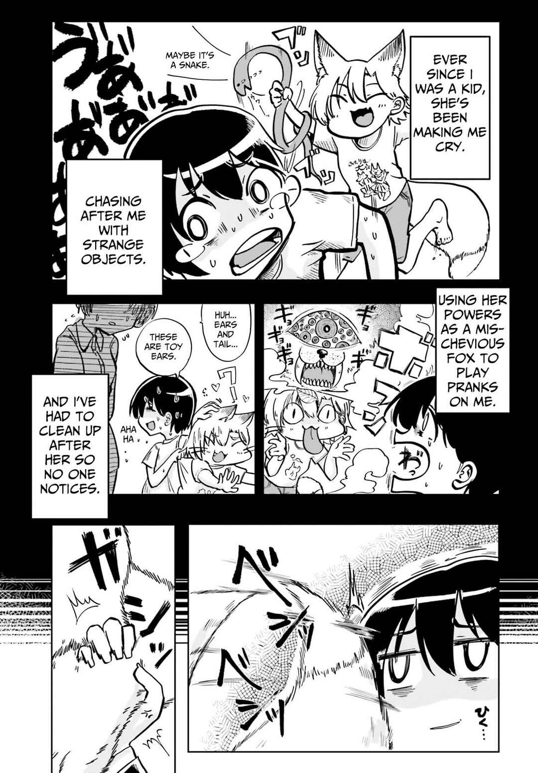Okitsune Gal Katabami-san Chapter 1 - Page 8