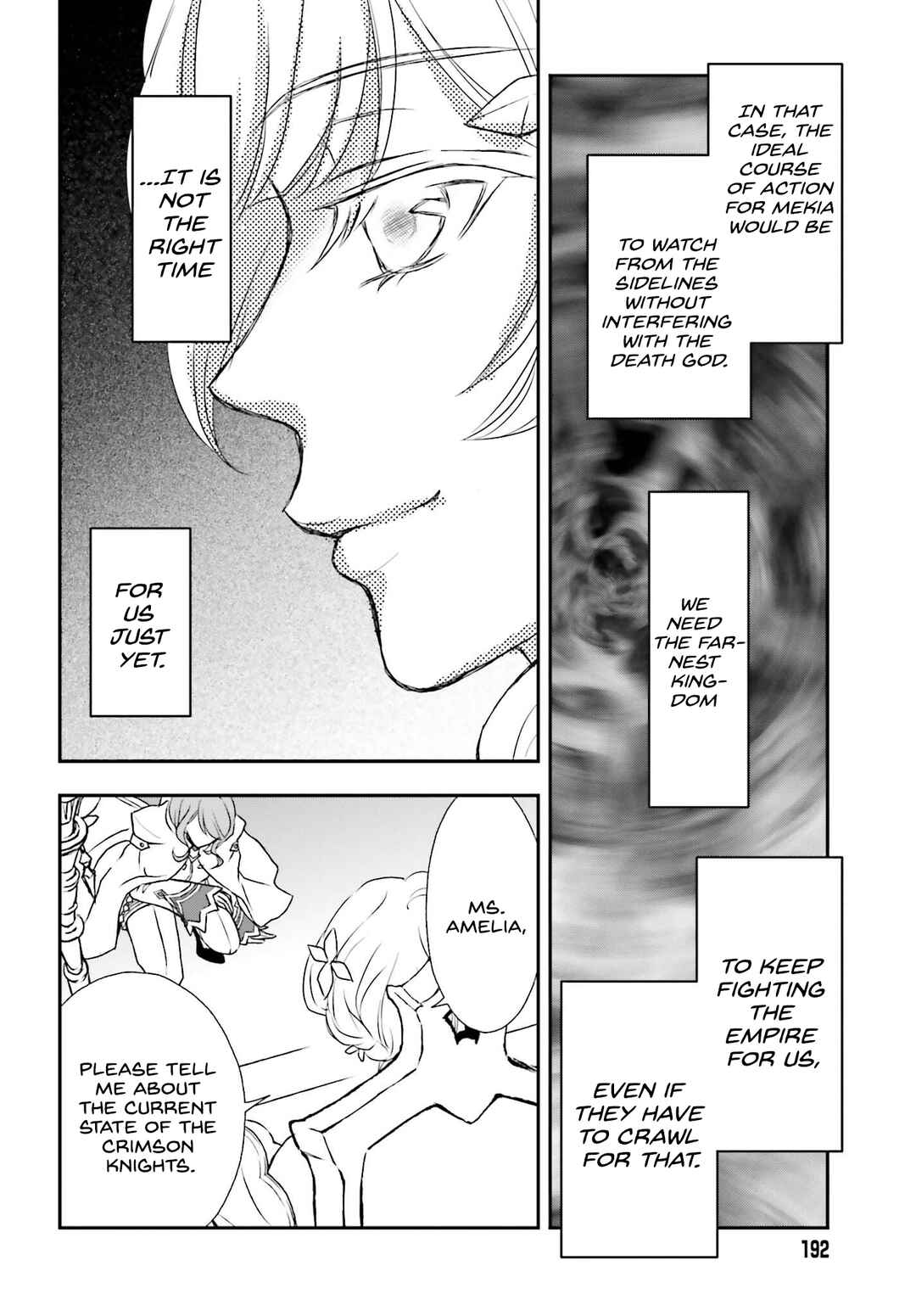 Shinigami ni Sodaterareta Shoujo wa Shikkoku no Tsurugi o Mune ni Idaku Chapter 40 - Page 22