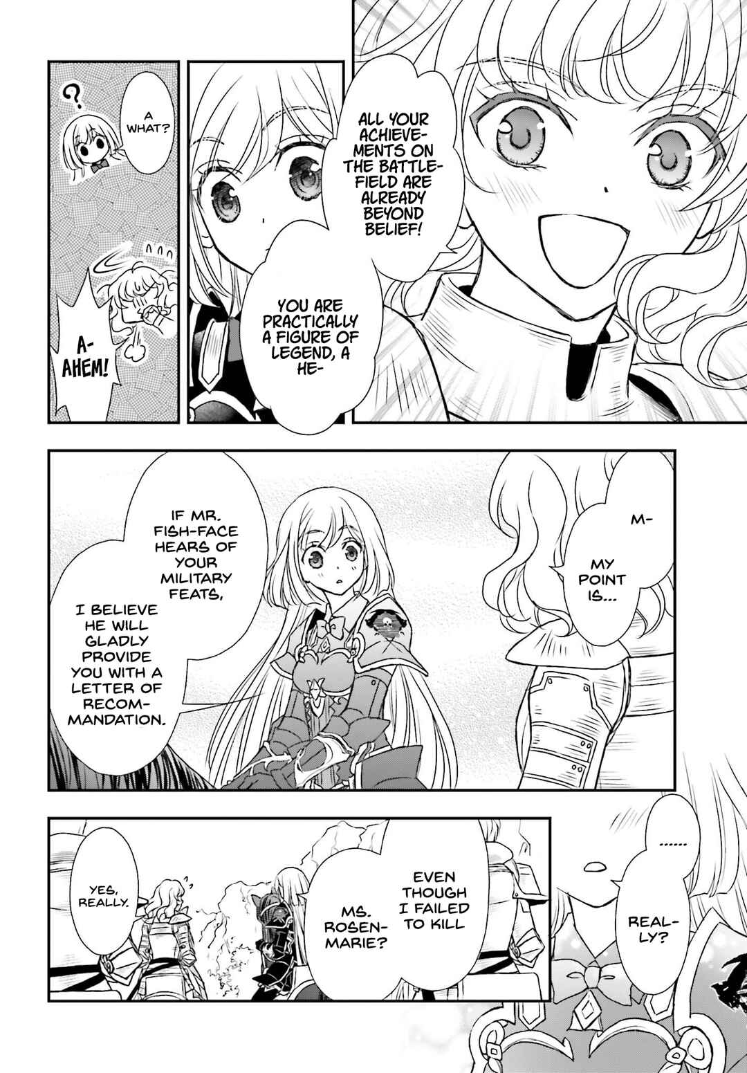 Shinigami ni Sodaterareta Shoujo wa Shikkoku no Tsurugi o Mune ni Idaku Chapter 40 - Page 8