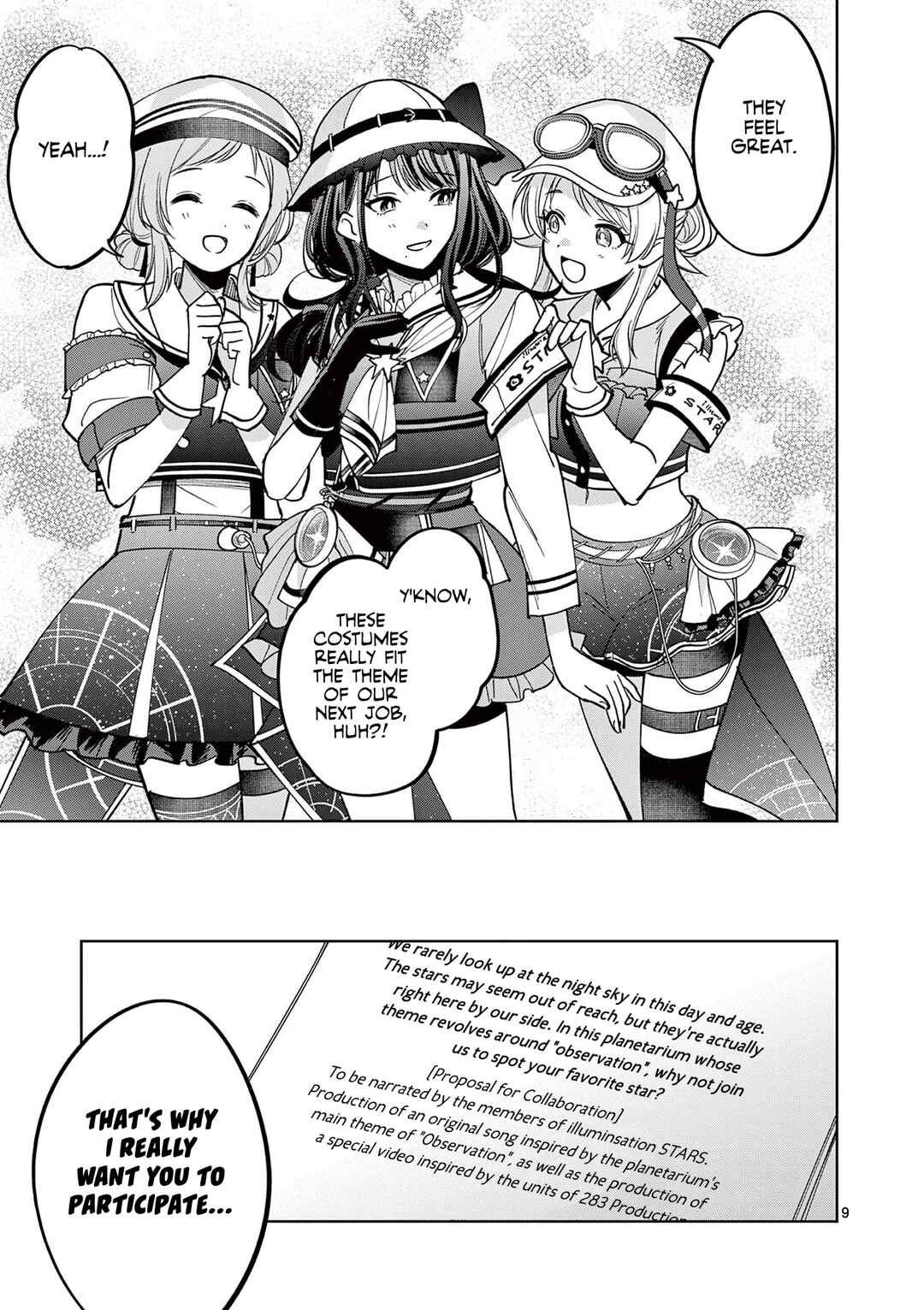 THE iDOLM@STER: Shiny Colors - Hazuki's Shinography Chapter 11 - Page 10