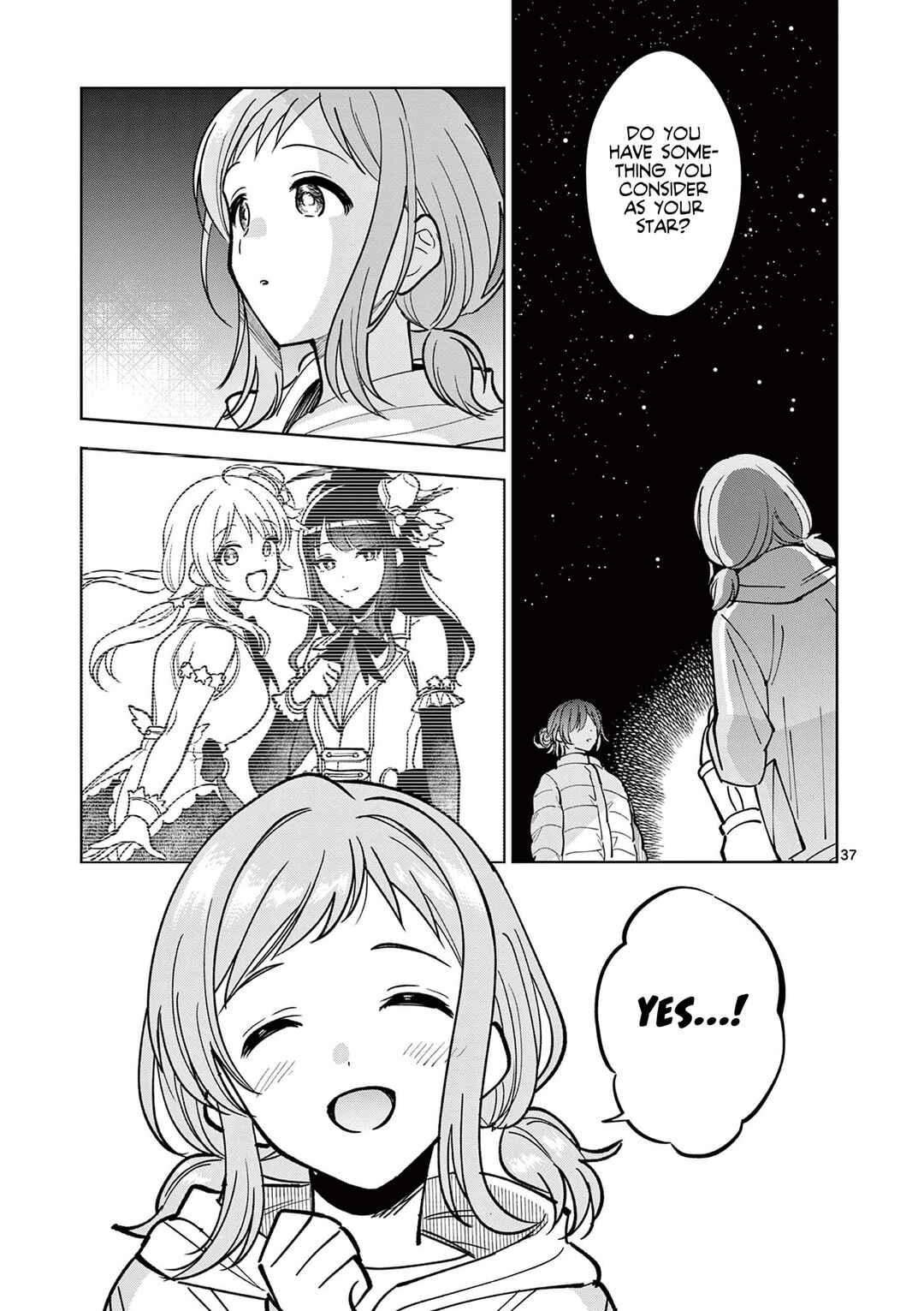THE iDOLM@STER: Shiny Colors - Hazuki's Shinography Chapter 11 - Page 37