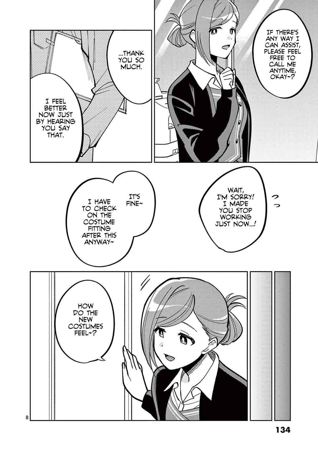THE iDOLM@STER: Shiny Colors - Hazuki's Shinography Chapter 11 - Page 9