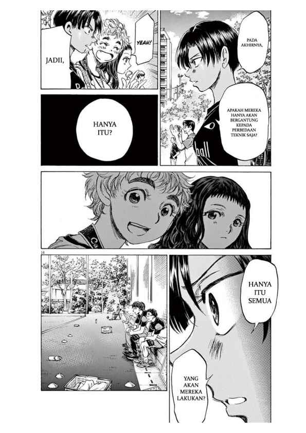 Ao Ashi Chapter 95 - Page 14