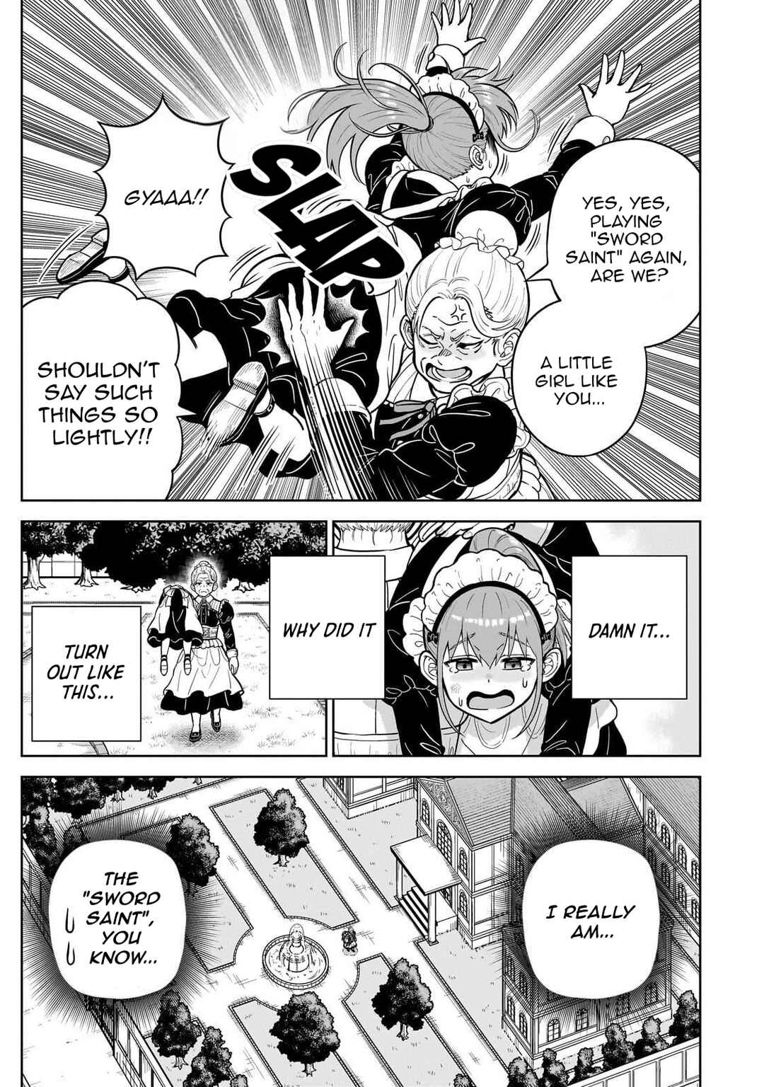 Saikyou no Kensei, Bishoujo Maid ni Tensei Shi Houki de Musou Suru Chapter 1 - Page 11