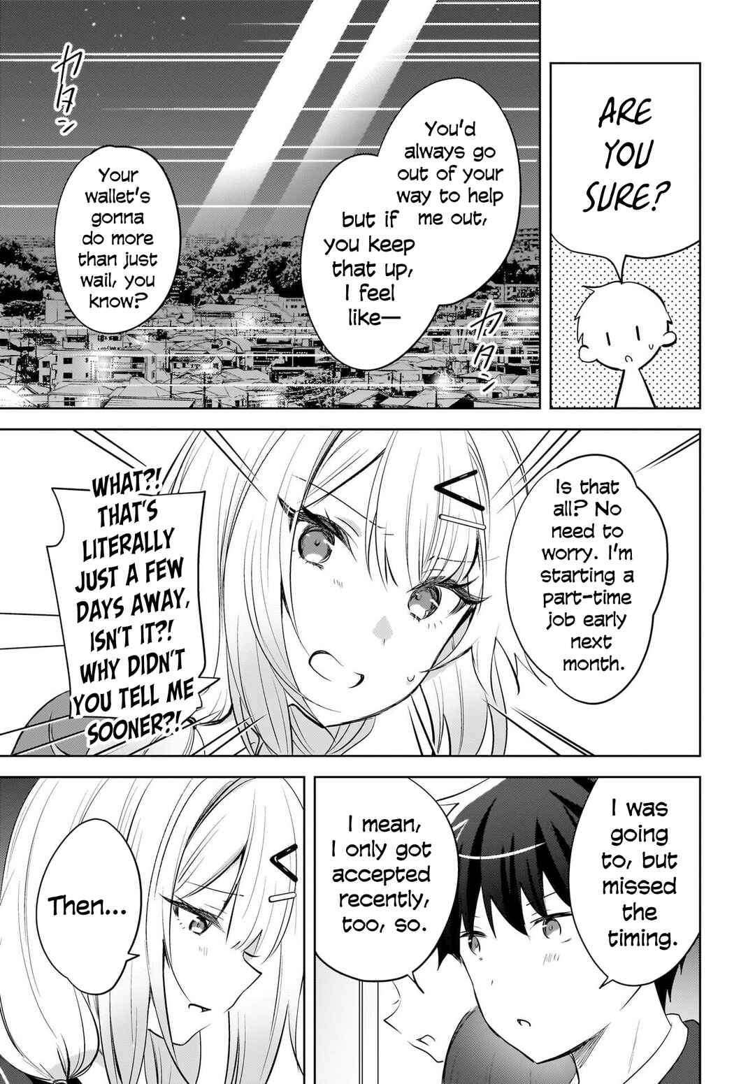 Ushiro no Seki no Gyaru ni Sukarete Shimatta. - Mou Ore wa Dame Kamoshiranai. Chapter 20 - Page 12