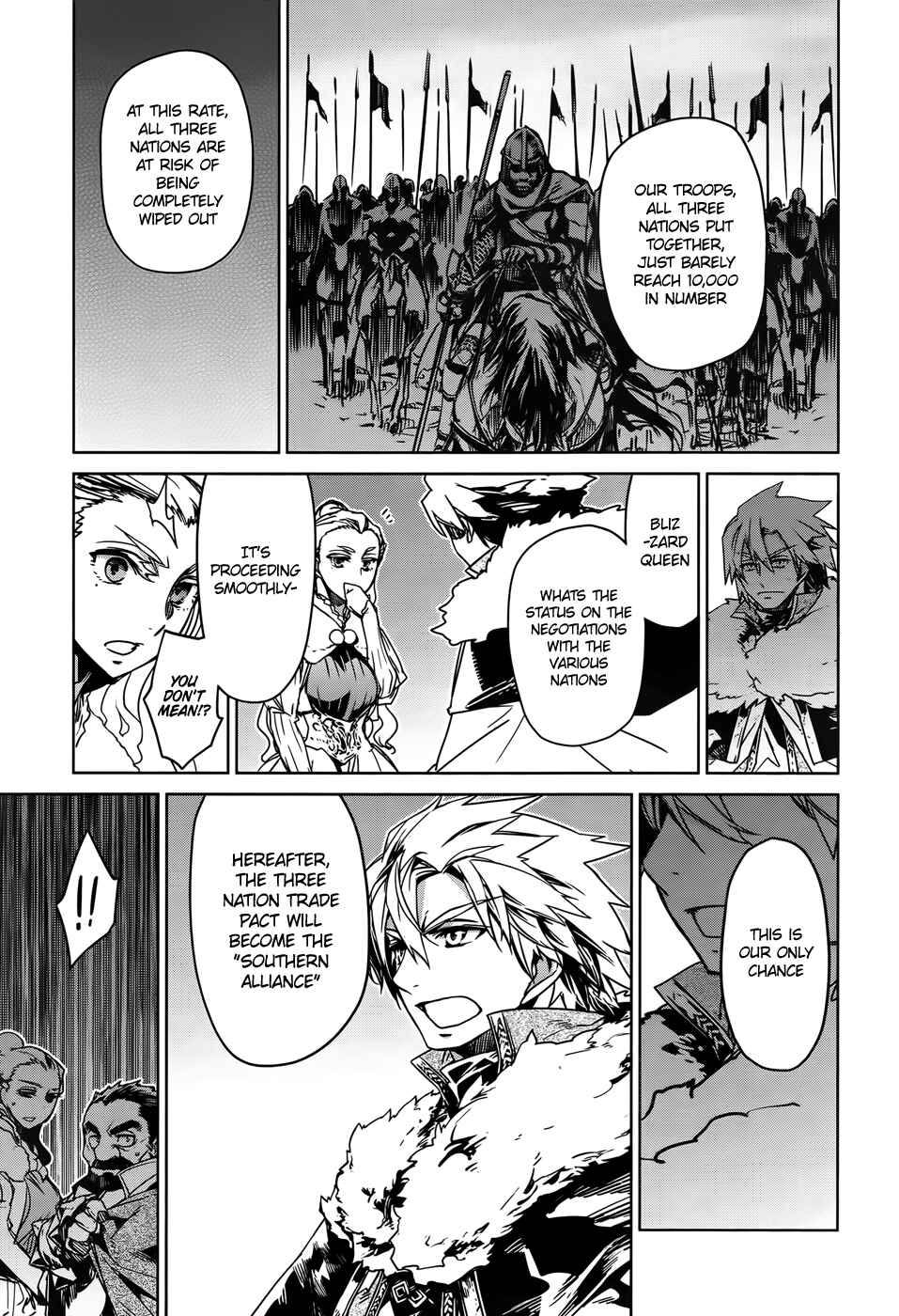 MAOYU : Archenemy and Hero “Become mine, Hero” “I refuse!” Chapter 35 - Page 27