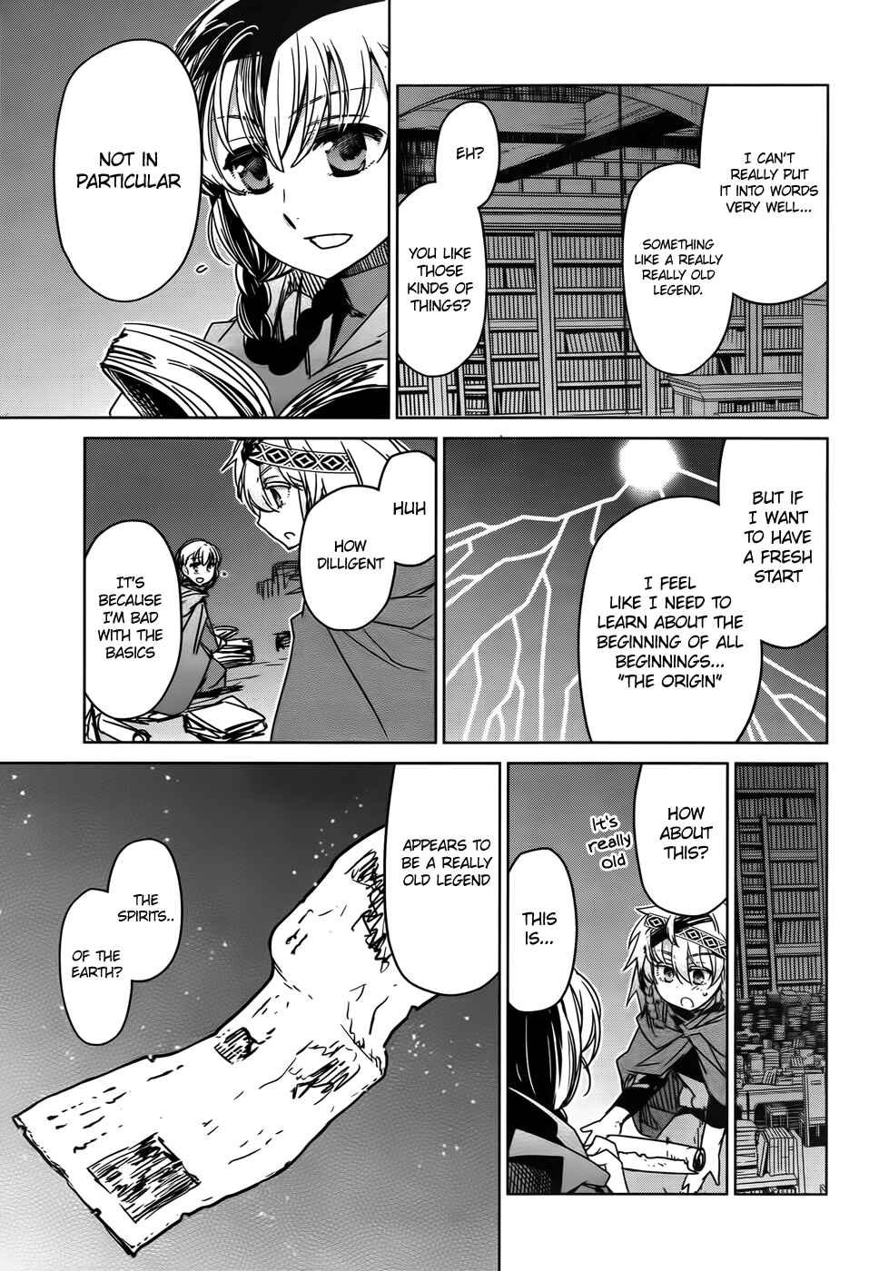 MAOYU : Archenemy and Hero “Become mine, Hero” “I refuse!” Chapter 35 - Page 7