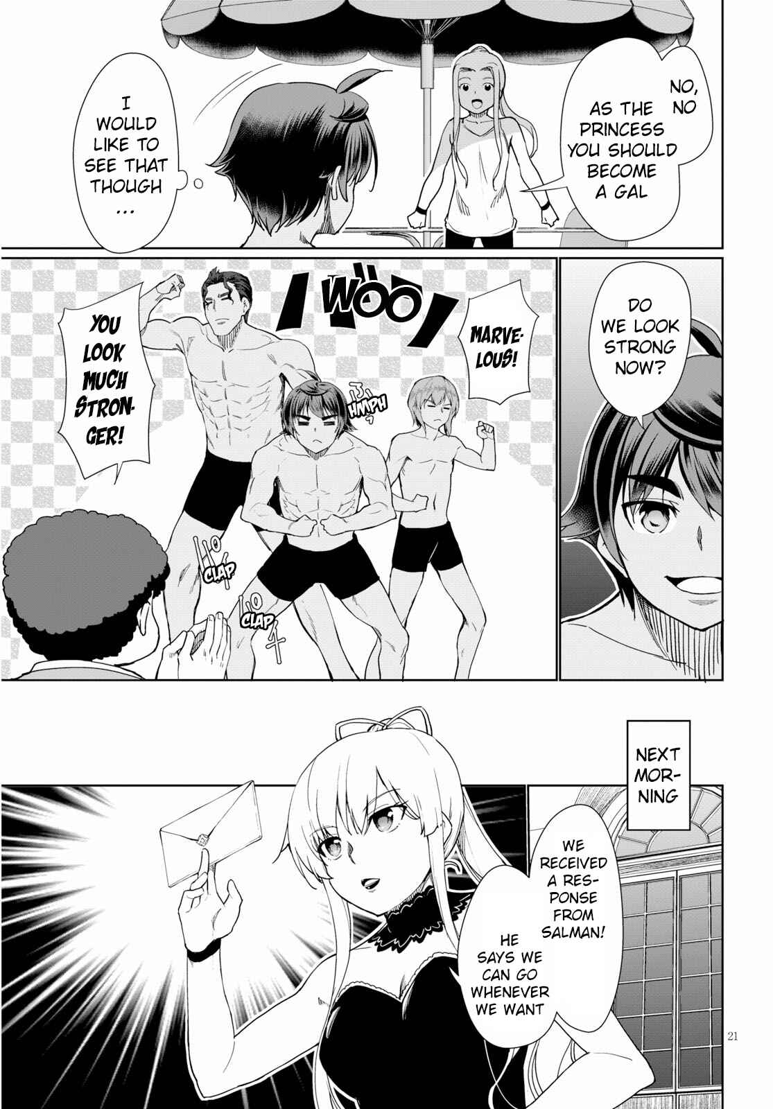 Botsuraku Yotei Nanode, Kajishokunin o Mezasu Chapter 28 - Page 21