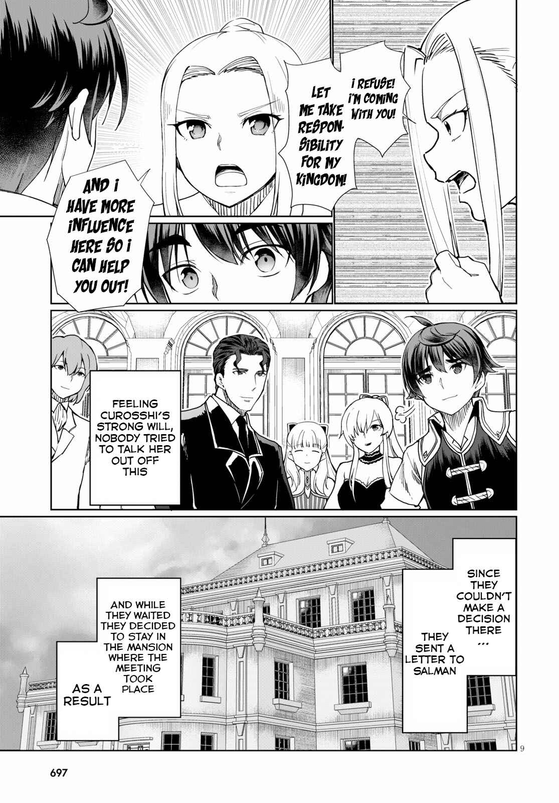 Botsuraku Yotei Nanode, Kajishokunin o Mezasu Chapter 28 - Page 9