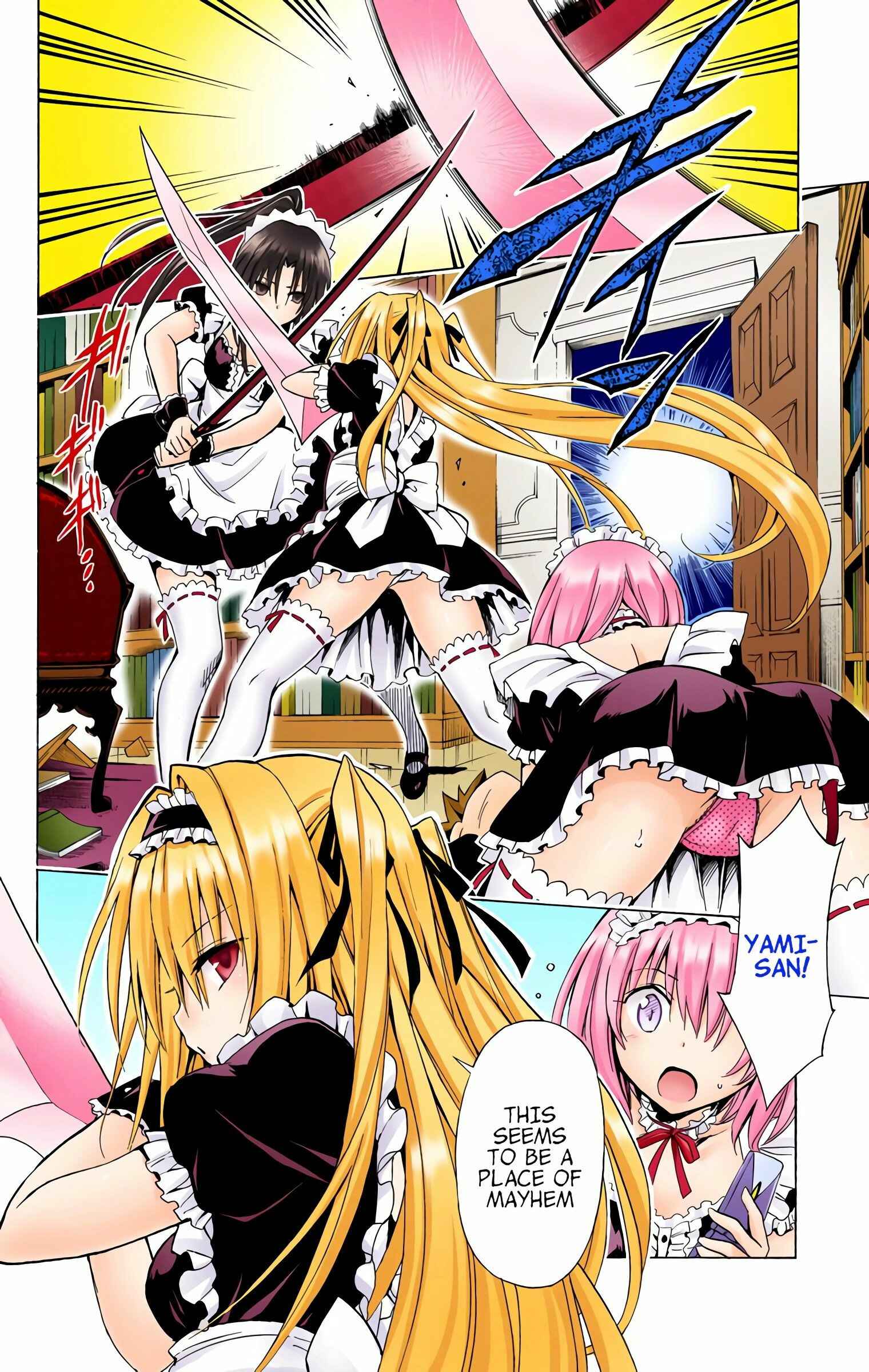 To Love Ru Darkness (Official Colored) Chapter 32 - Page 12