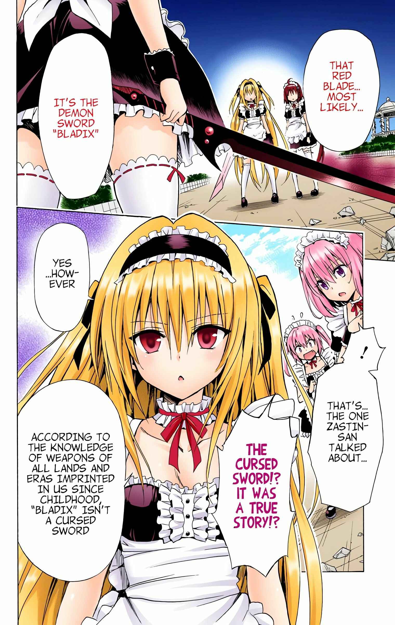 To Love Ru Darkness (Official Colored) Chapter 32 - Page 16