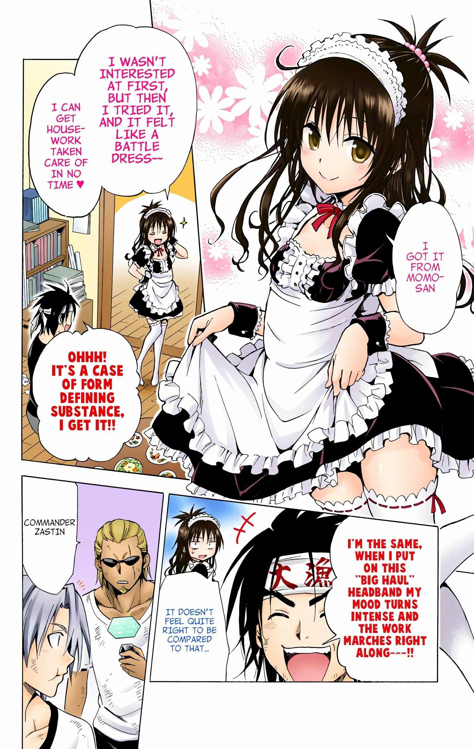 To Love Ru Darkness (Official Colored) Chapter 32 - Page 2